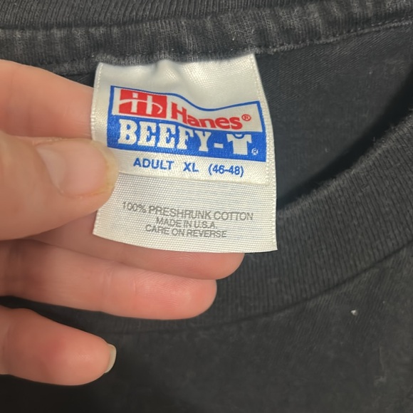 Hanes Black Graphic Tee - Picture 3 of 4